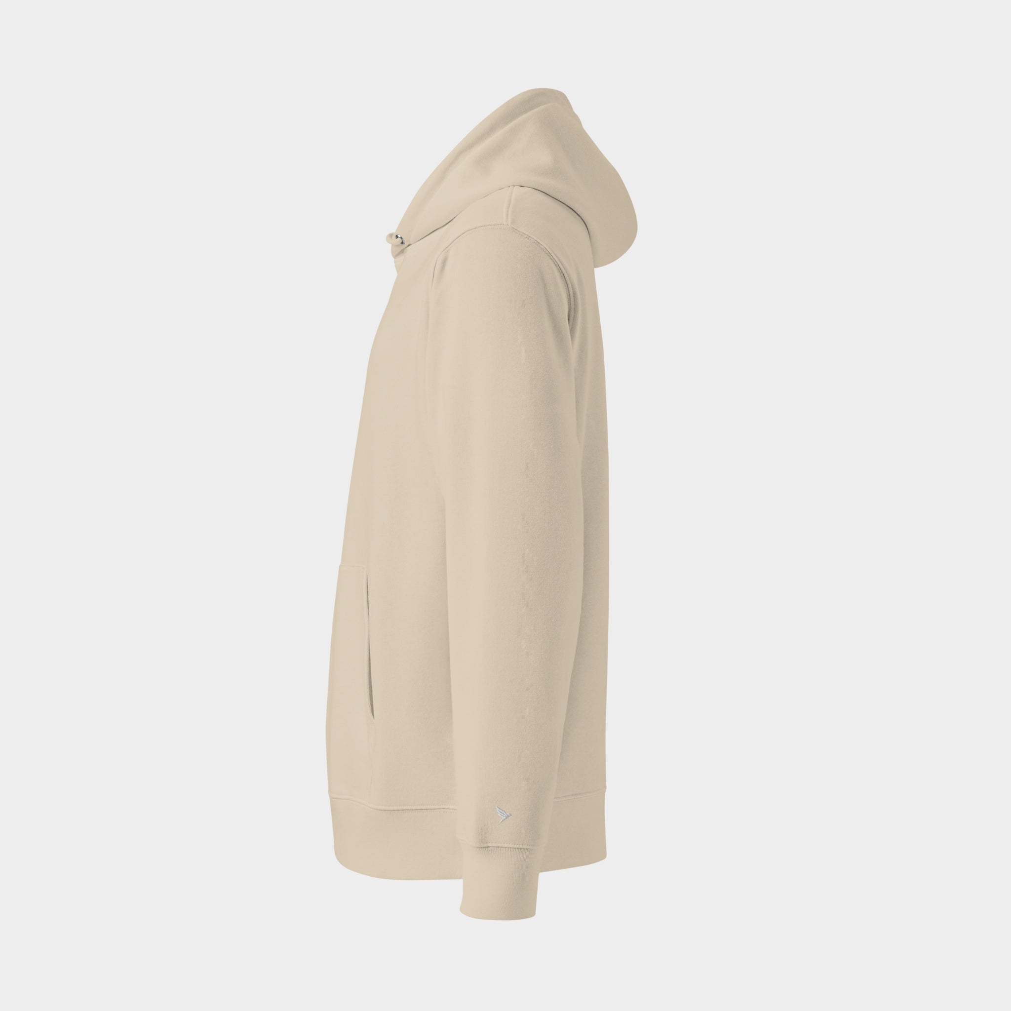 100% Cotton Hoodie - Beige