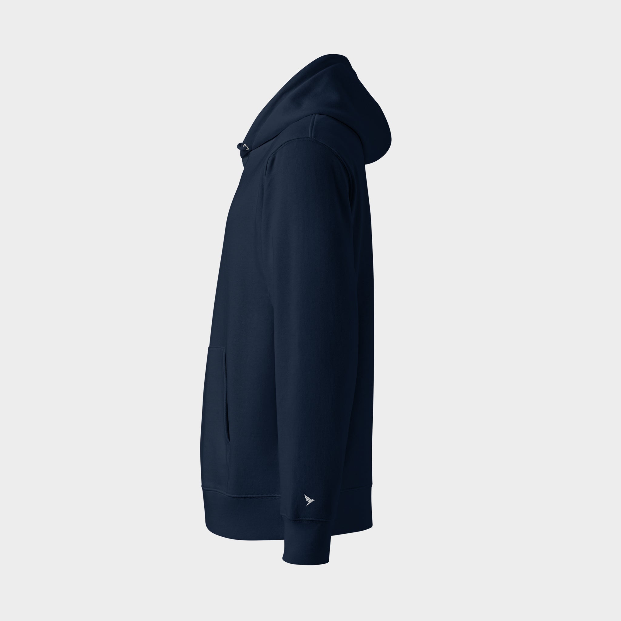 100% Cotton Hoodie - Navy Blue