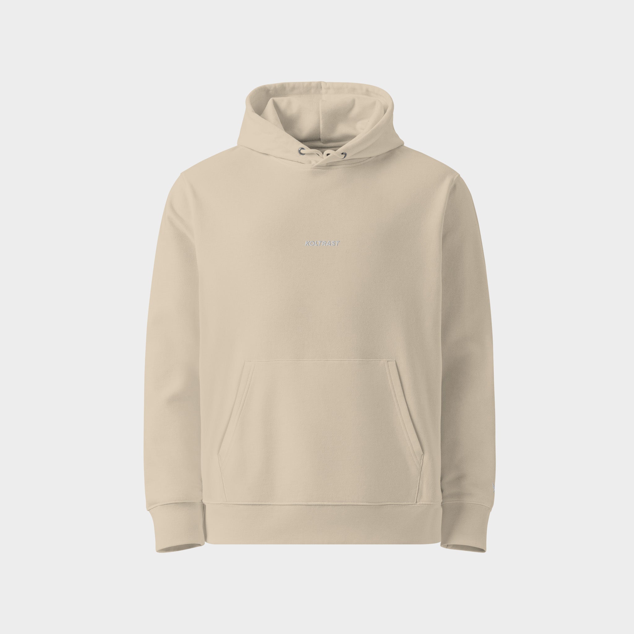 particle beige hoodie