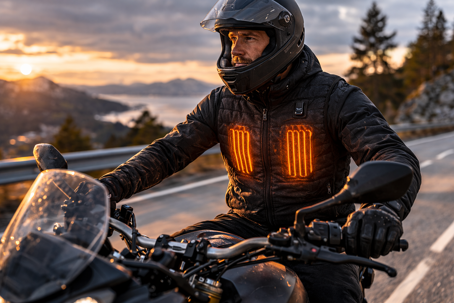 The Motorcyclist's Guide to Heated Vests: Stay Warm and Ride Longer